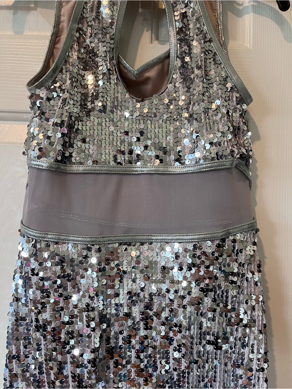Ultra Sparkle Tank-Style Dress by Balera, size LC, worn once - Picture 10 of 14